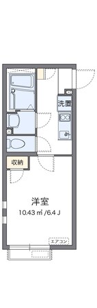 クレイノサンザシの物件間取画像